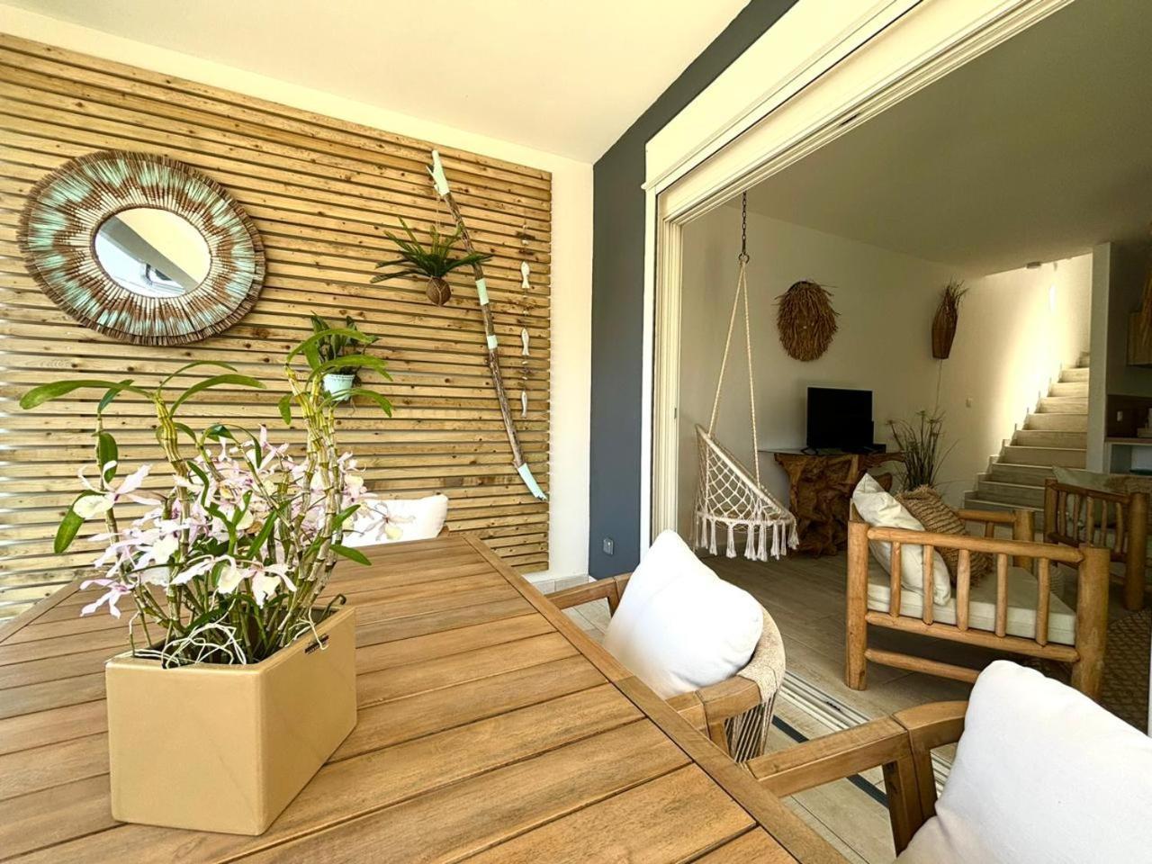 Lestipecheur Fr Villa Grise Avec Piscine Bord De Mer Saint Pierre Εξωτερικό φωτογραφία